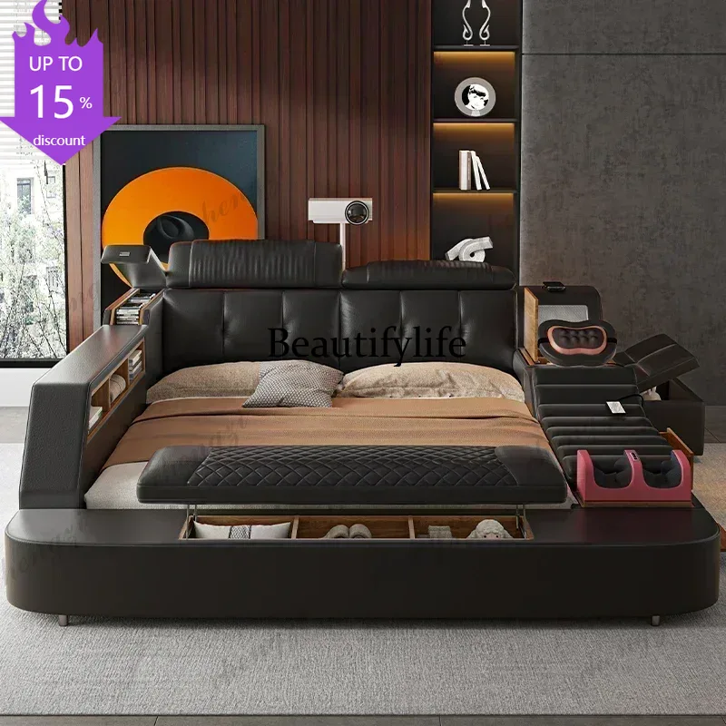 King Size Bed Frame With Storage Drawers - A182 Black King Size Frame Double