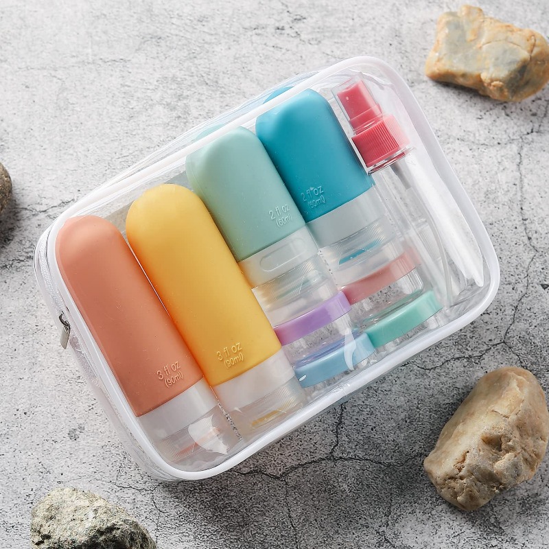 Outdoor Furniture - Leak Proof Travel Bottles Set Portable
