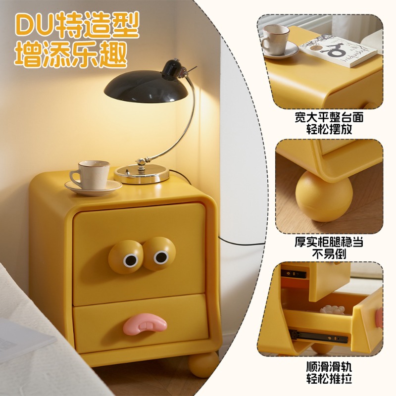 Bedside table creative cute ca - Storage ulasan dan harga
