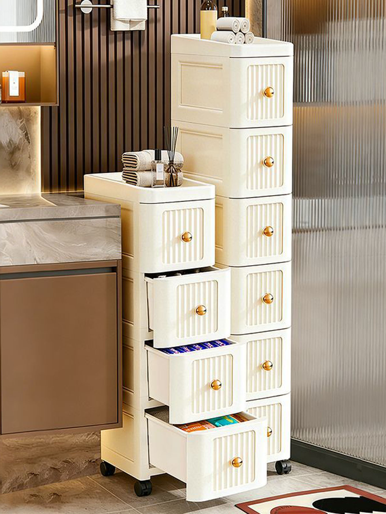 15CM Wide Gap Storage Cabinet  - Tables ulasan dan harga