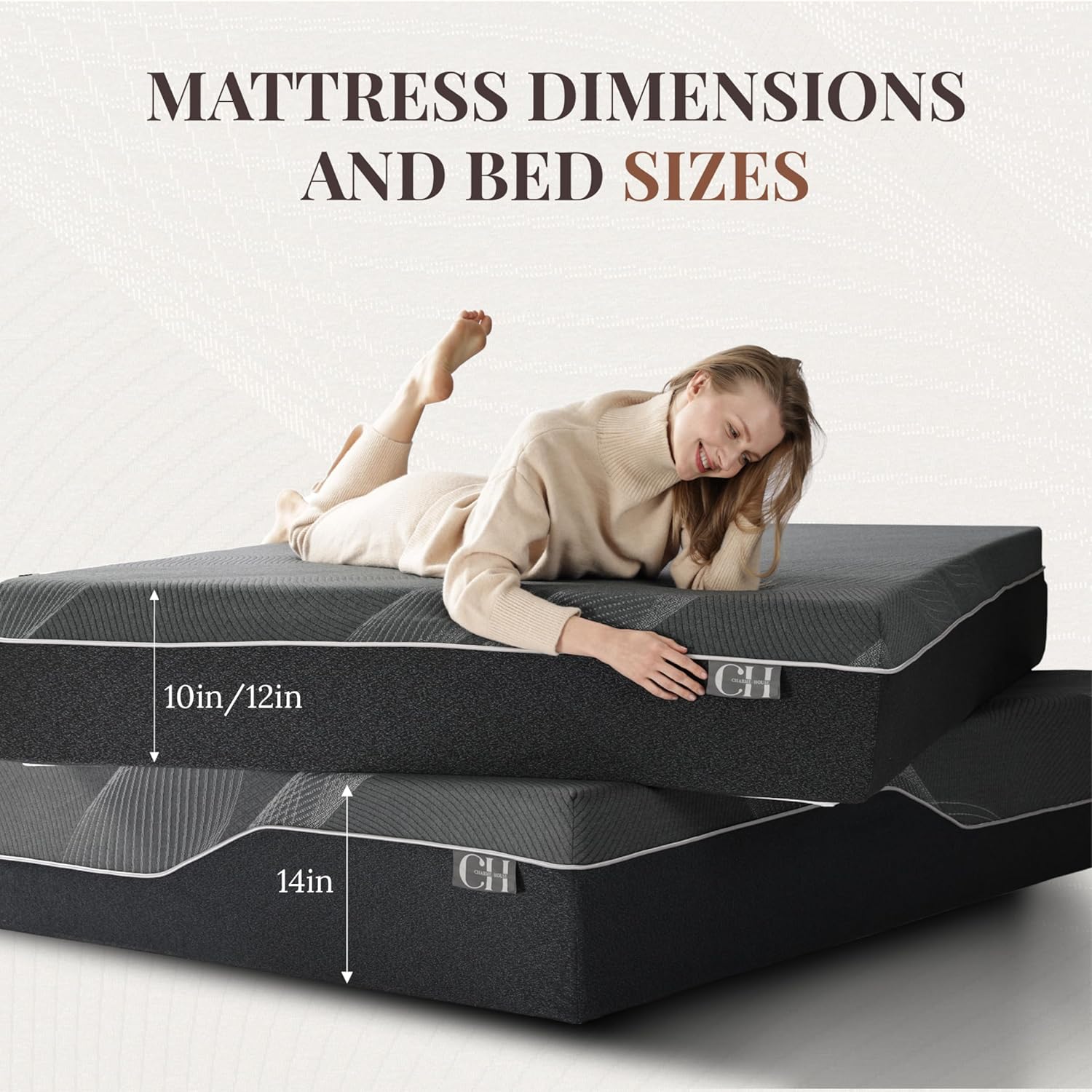 12 Inch Queen Mattress, Bamboo - Memory Foam Mattress In A Box Queen ulasan dan harga